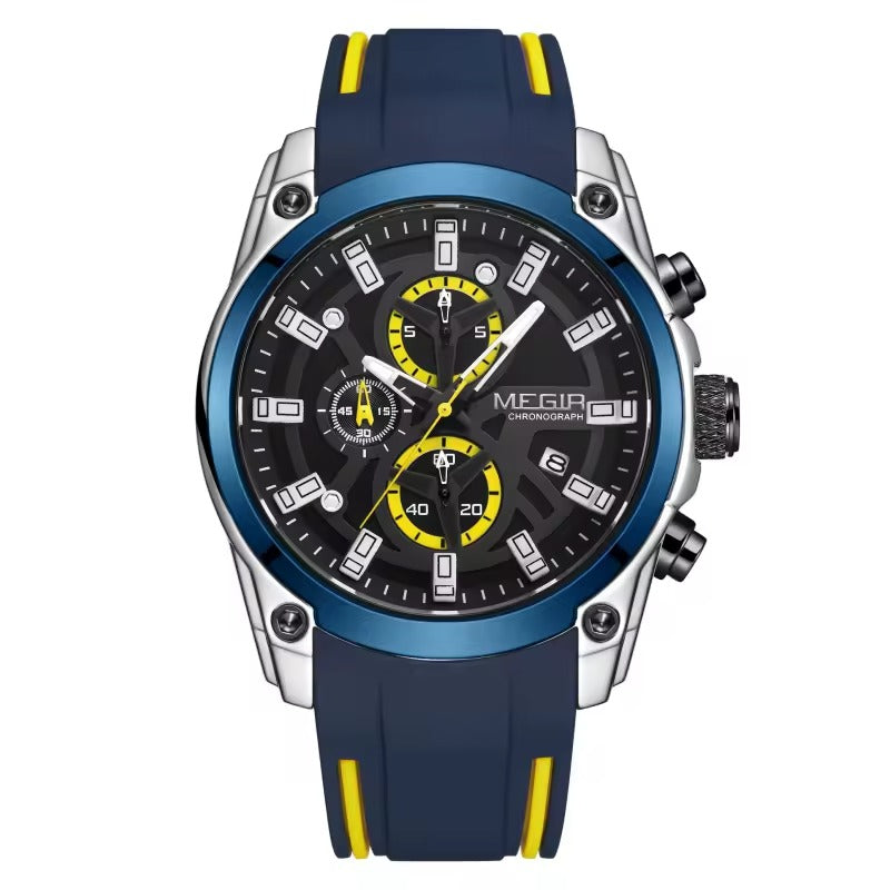 MEGIR Rugged Chronograph Watch for Modern Men
