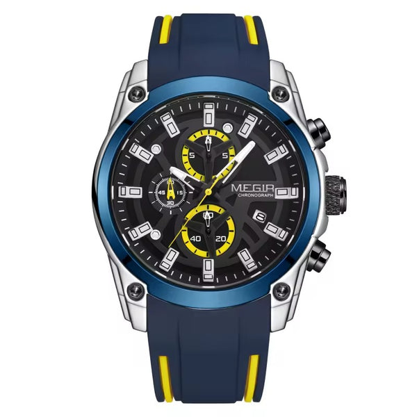 MEGIR Rugged Chronograph Watch for Modern Men